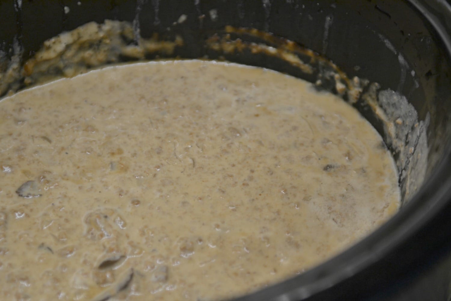 Easy Slow Cooker Stroganoff 