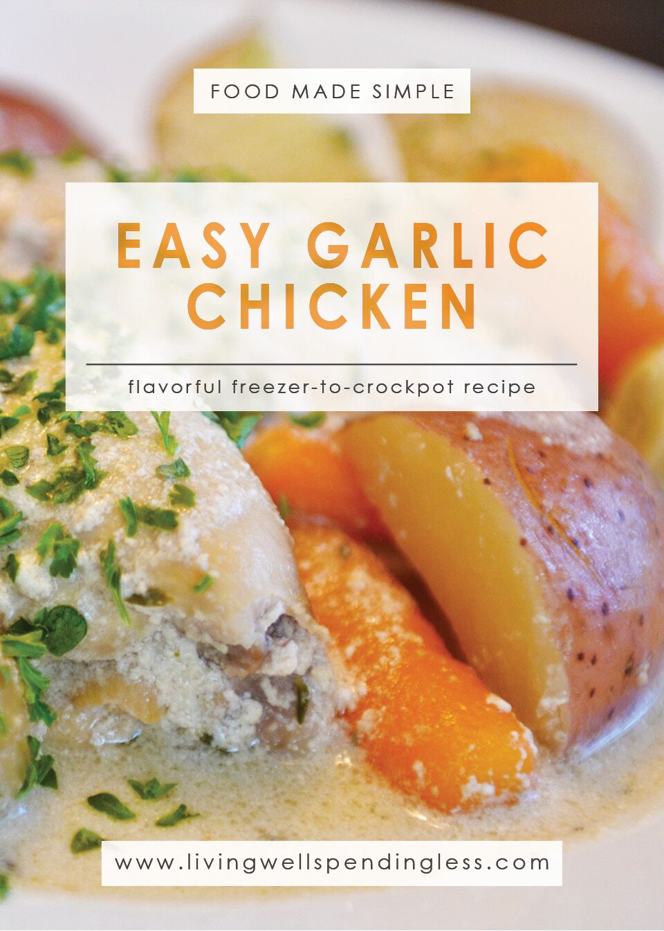 Easy Garlic Chicken | 10 Meals in an Hour | Food Made Simple | Freezer Cooking | Main Course Meat | Chicken Recipes