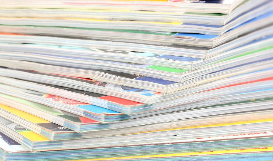 Control the amount of extra magazines in your home to minimize clutter. 