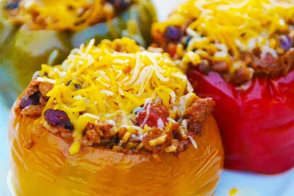 Slow Cooker Stuffed Peppers