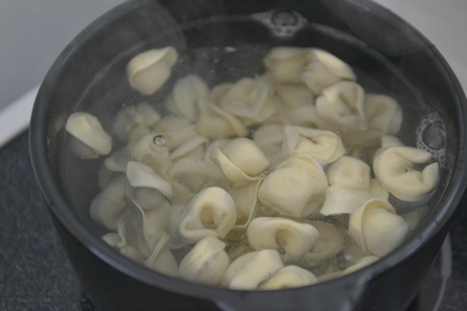 Cook tortellini according to directions. 