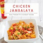 Easy Chicken Jambalaya | 10 Meals in an Hour | Freezer Cooking | Main Course Meat | Meal Planning | Chicken Recipe