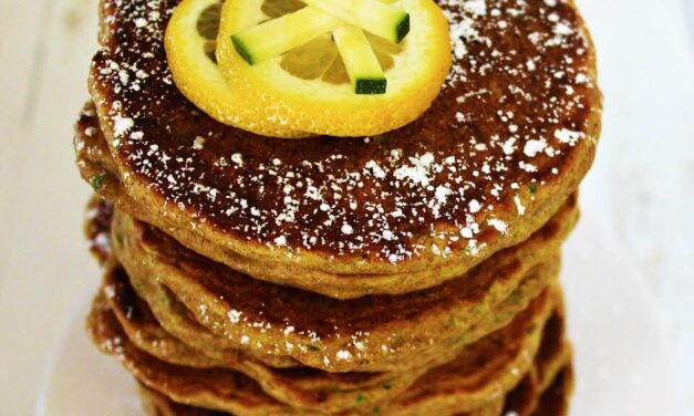 Lemon Zucchini Pancakes