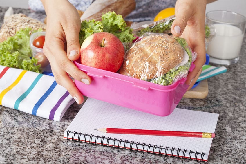 Simplify your school day routine by prepping lunches, backpacks, and any other school day needs the night before