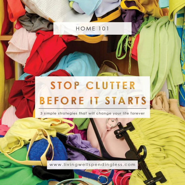 Eliminate Clutter from Your Life Living Well Spending Less®