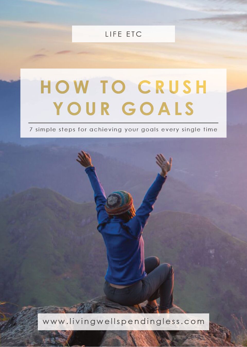 How to CRUSH Your Goals | Goal Setting | Resolutions | Successful Goal Setting