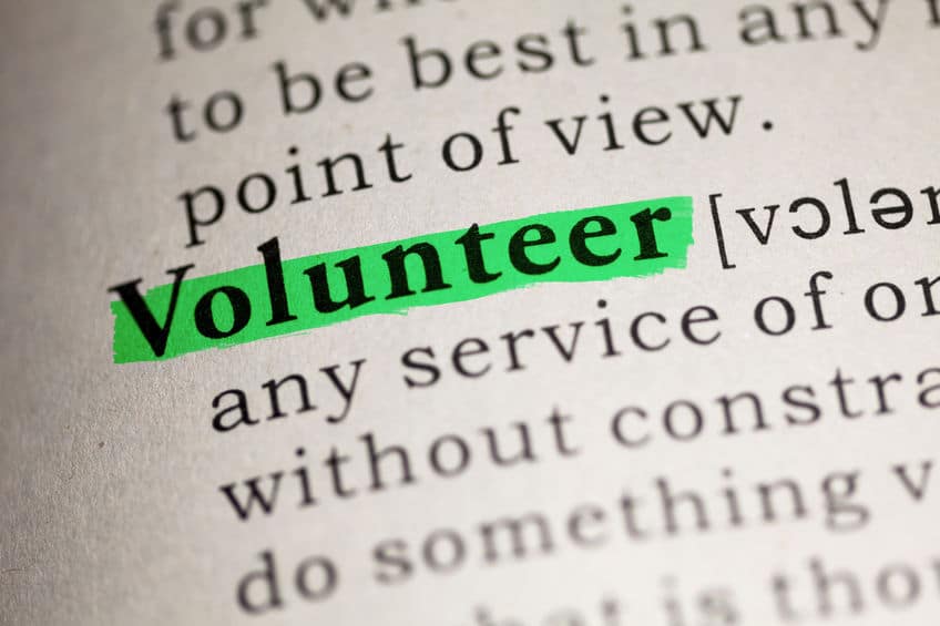 Volunteering is important but it's also important to take time for yourself and say no. 