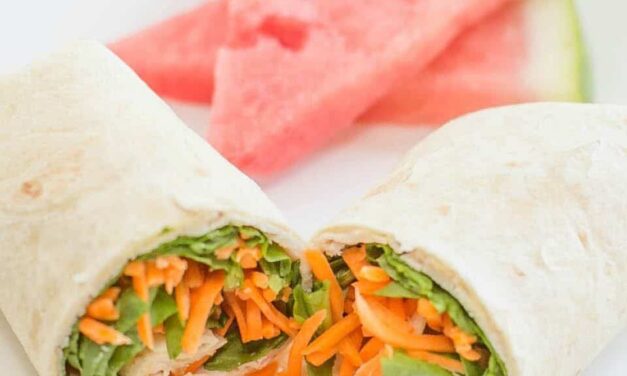 Easy Make Ahead Lunch Wraps