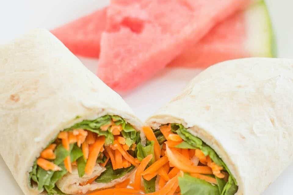 Easy Make Ahead Lunch Wraps