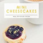 Mini Cheesecakes | Dessert for Two | Food Made Simple | Easy Mini Cheesecakes Recipe