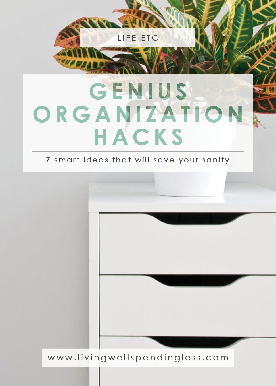 Organizing Hacks | Time Management | Organizing Ideas | Life Management | Clutter Free | Get Organized