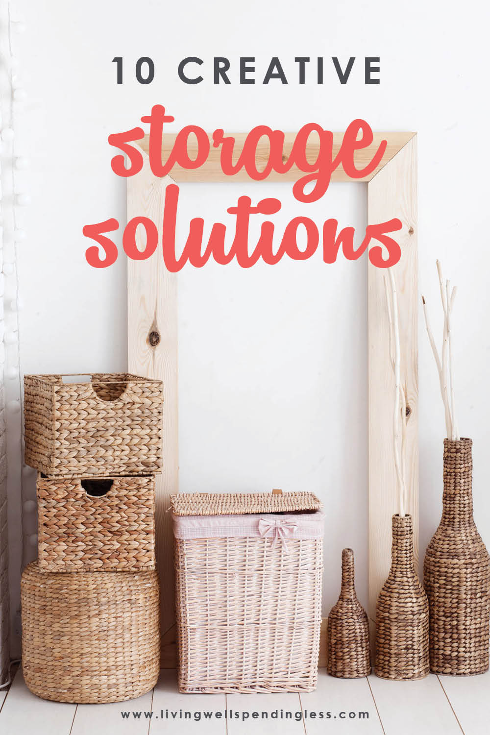 How To Organize a Small Space with Storage Bins • Craving Some Creativity