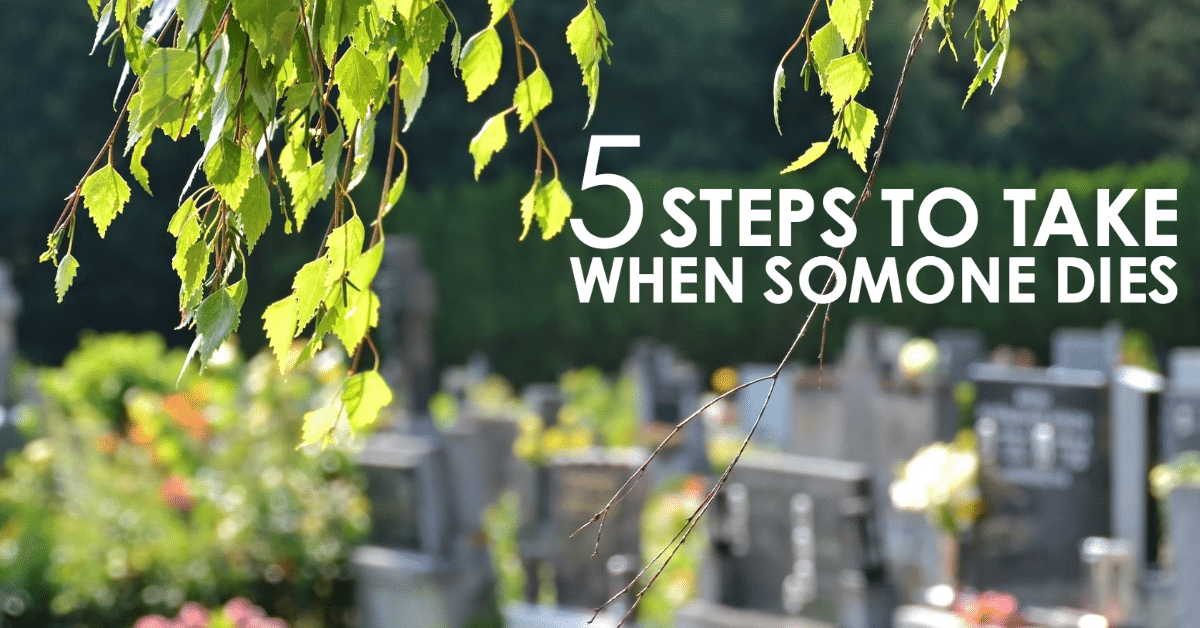 5 steps to take when someone dies how to sort through the stuff left