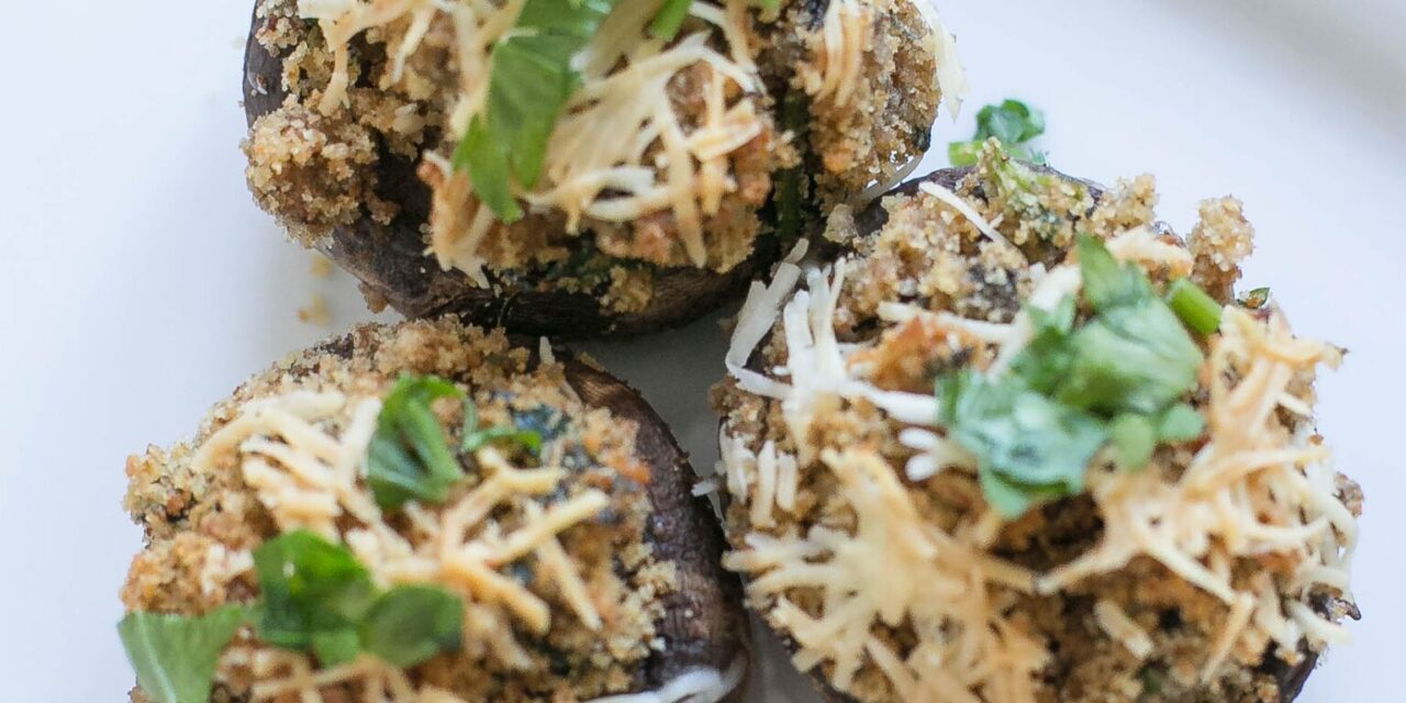 Simple Stuffed Mushrooms