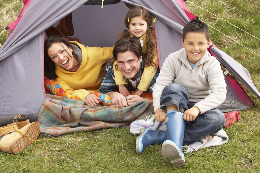 Camping is inexpensive but fun for the whole family. Get your tent and hit the wilderness!