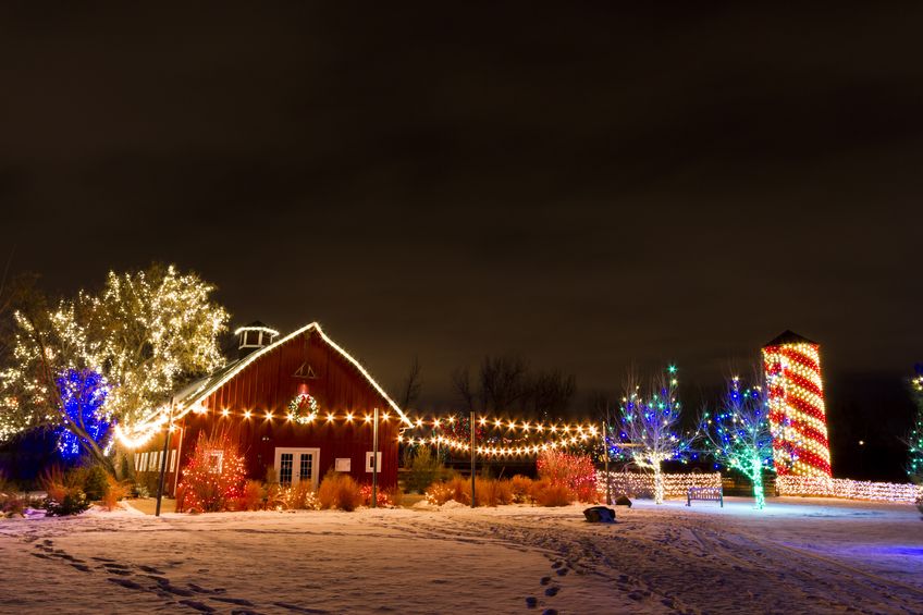 Take a stroll around the neighborhood and see the christmas lights