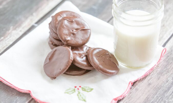 Chocolate mint cookies- 3 ingredients