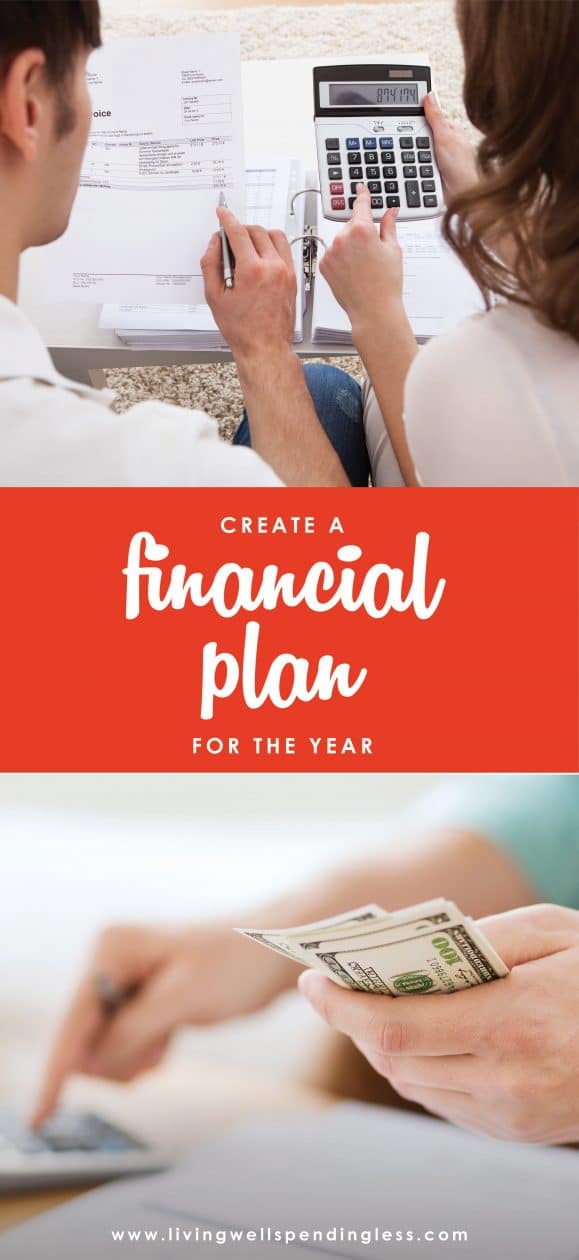 January is a month of new beginnings and resolutions. Aim for financial success this year with this super-easy 3-step financial action plan for January.
Financial Plan for the Year Series | Money Saving Tips | Saving & Investing | Smart Money