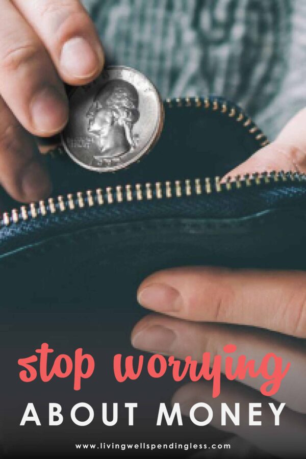 Worrying about money can get downright scary, but the good news is, there IS help available and you are NOT alone. Facing your fears about money is the first step in taking control of your finances. Here are 8 things you can do right now to lessen your money worries and come out on top. #controlyourmoney #finances #moneysavingtips #smartmoney #money #financialsuccess #budgeting #budgettips #debtfree