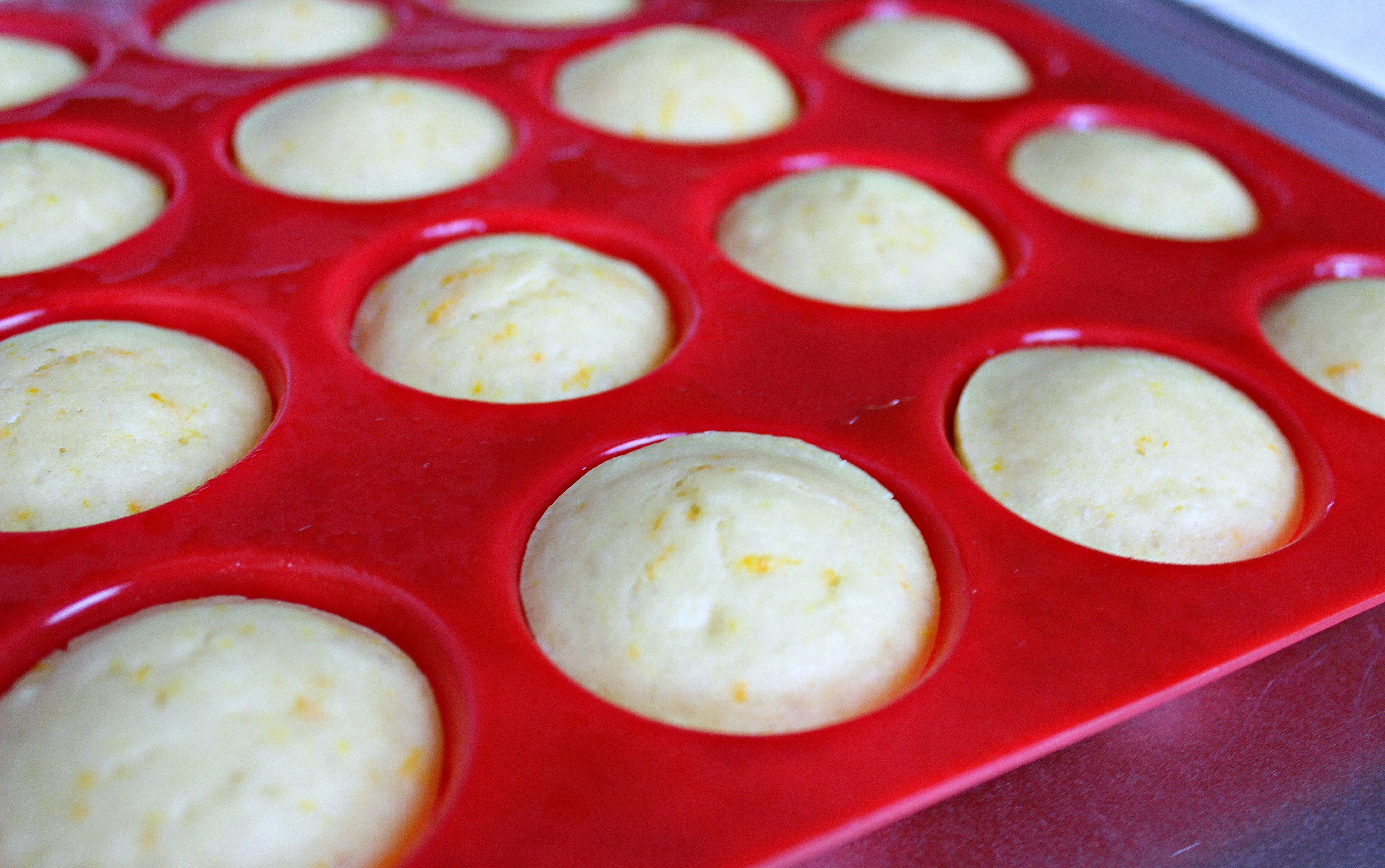 Cook muffins until baked all the way through. 