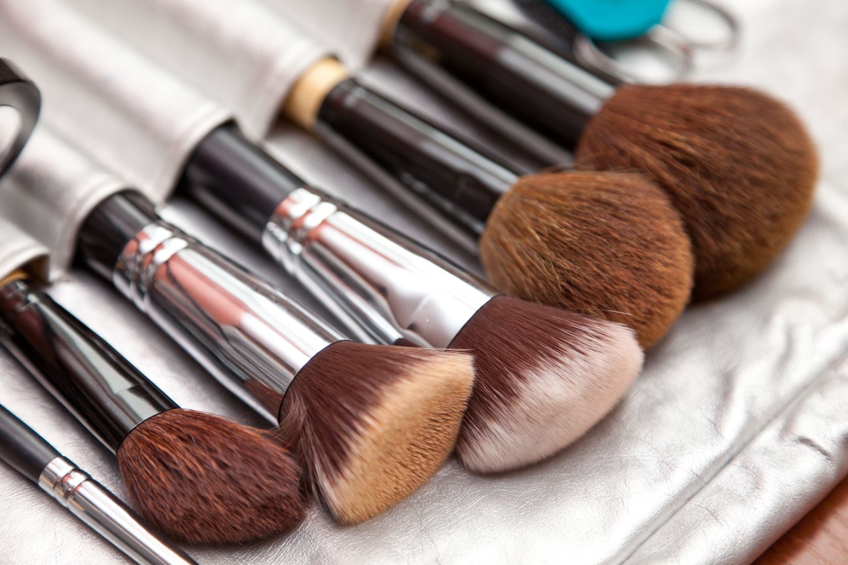 Quality makeup brushes are key to good application. 