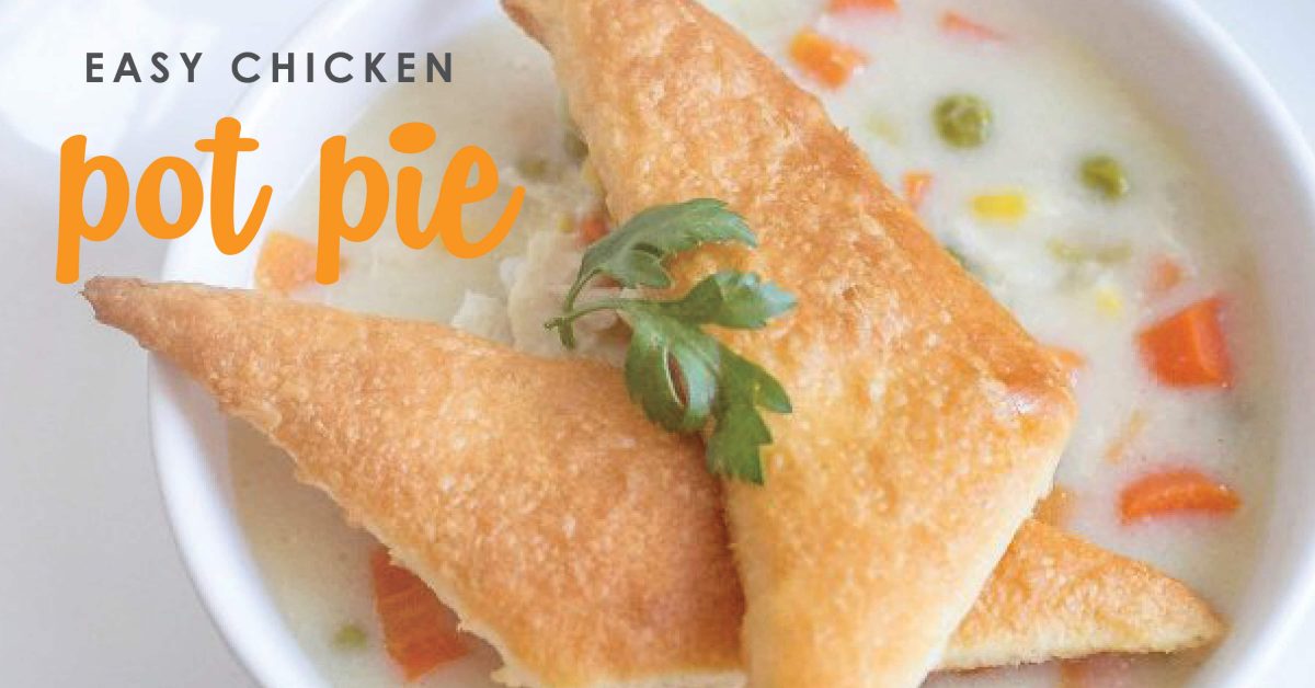Easy Chicken Pot Pie FreezertoCrockpot Recipe