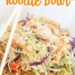 Craving fresh flavor, but feeling short on time? This ridiculously delicious chicken & vegetable noodle bowl goes straight from the freezer to the crockpot for a satisfying dinner your family will love.