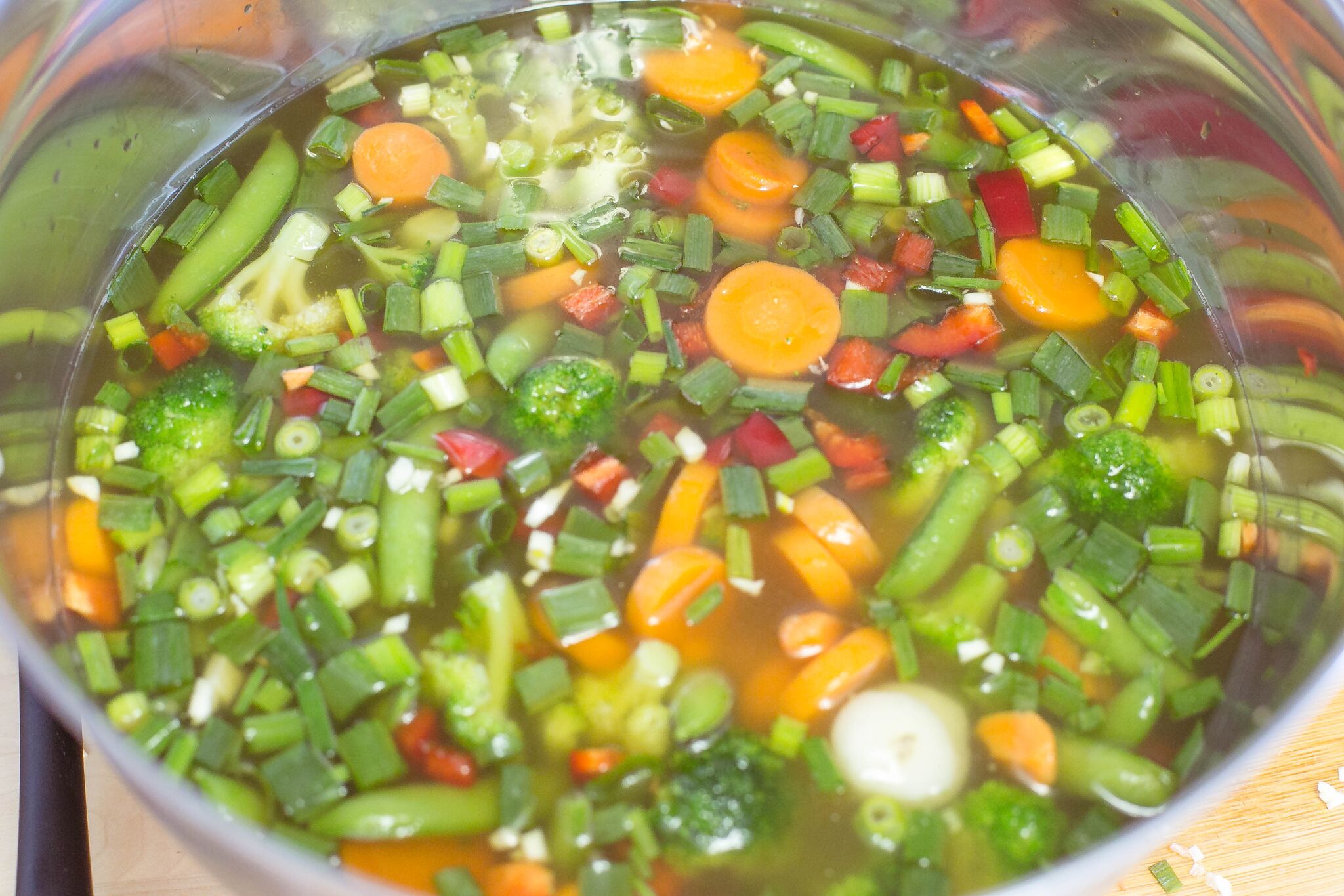 Chicken & Vegetable Noodle Bowl Freezer to Crockpot Recipe