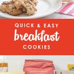 Are chaotic mornings getting the best of you? Breakfast is the most important meal of the day, but sometimes that's easier said than done. Luckily these Quick & Easy Breakfast Cookies are chock full of healthy goodness, taste great, and are freezer friendly too! The perfect solution for a healthy snack or breakfast on the go!