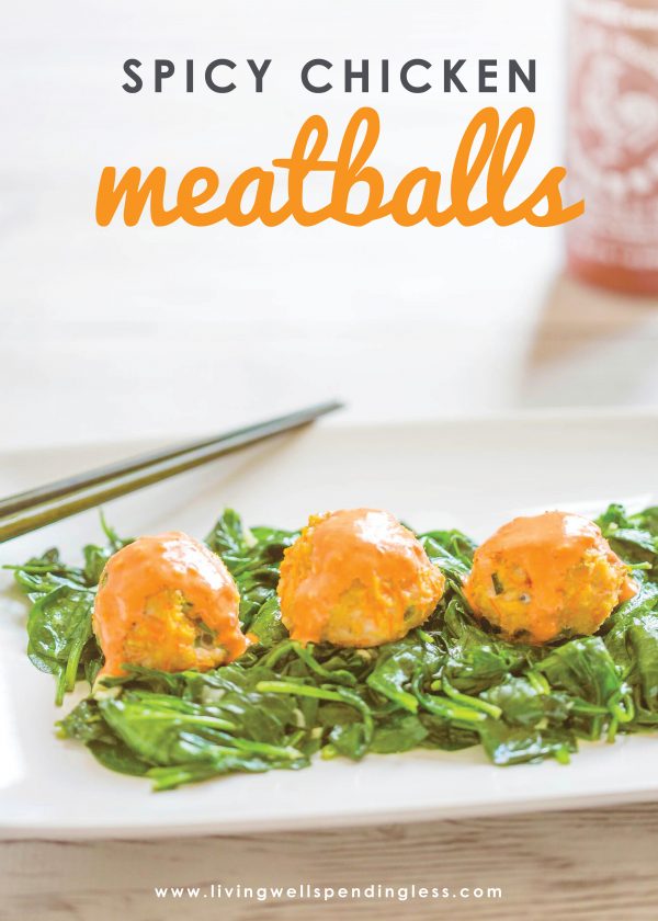 These chicken meatballs are not only super simple to make and freezer friendly but are full of flavor and perfect as an appetizer or full meal! 