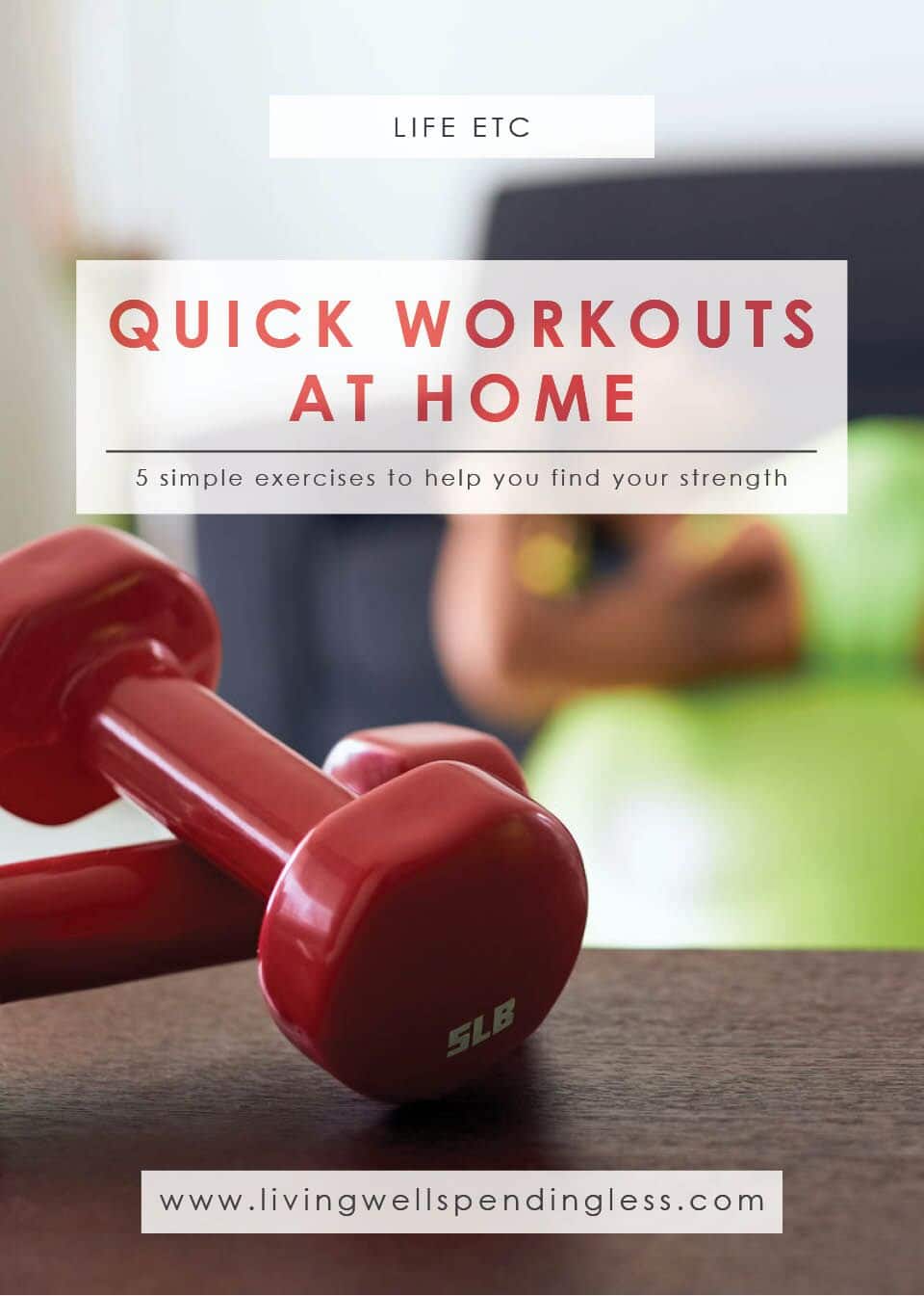 Check out these five reasons adding strength training to quick workouts at home is beneficial.