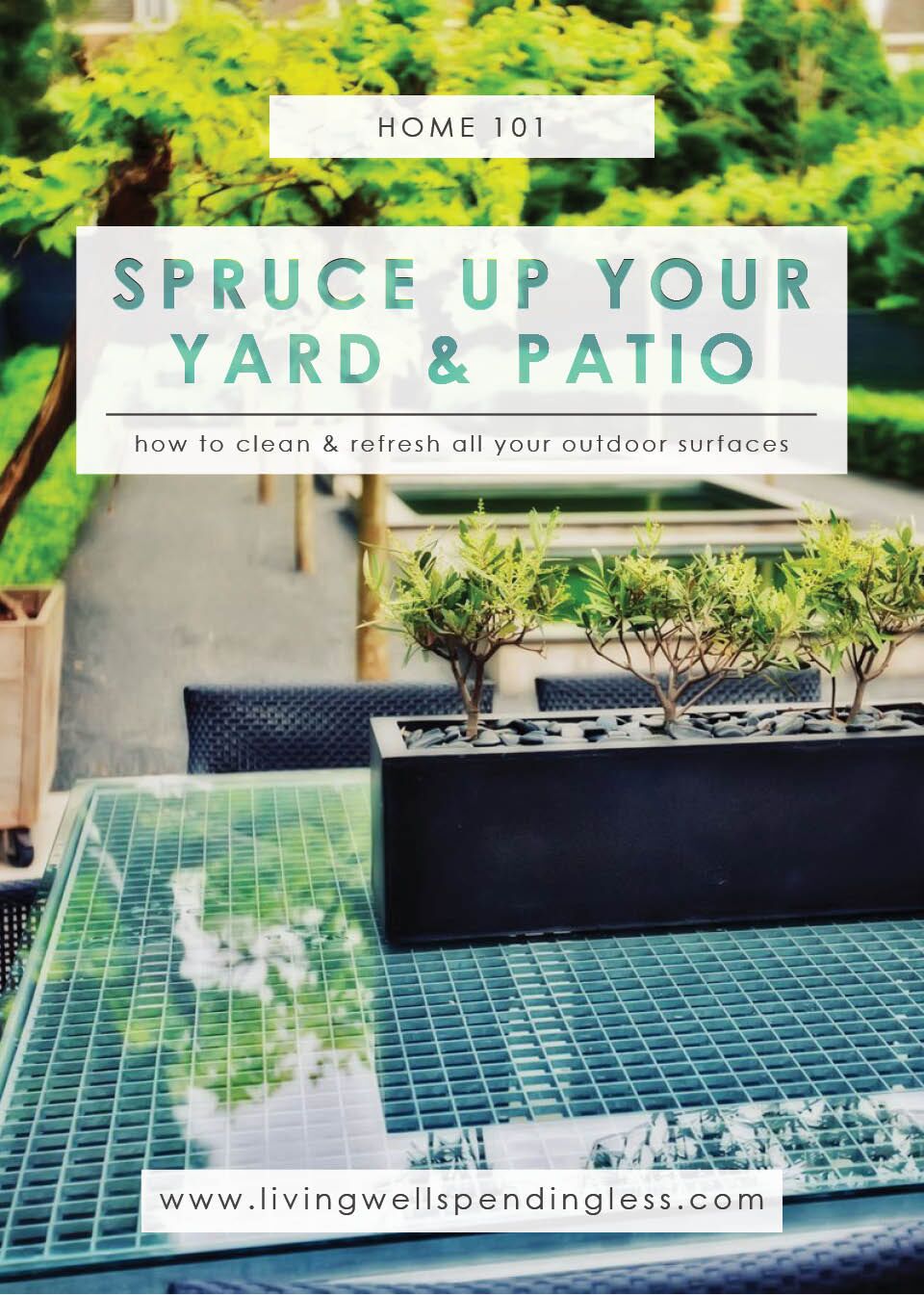 How to Clean Outdoor Surfaces | Cleaning Tips | Outdoor Cleaning Tips | Spring Cleaning for all Outdoor Surfaces