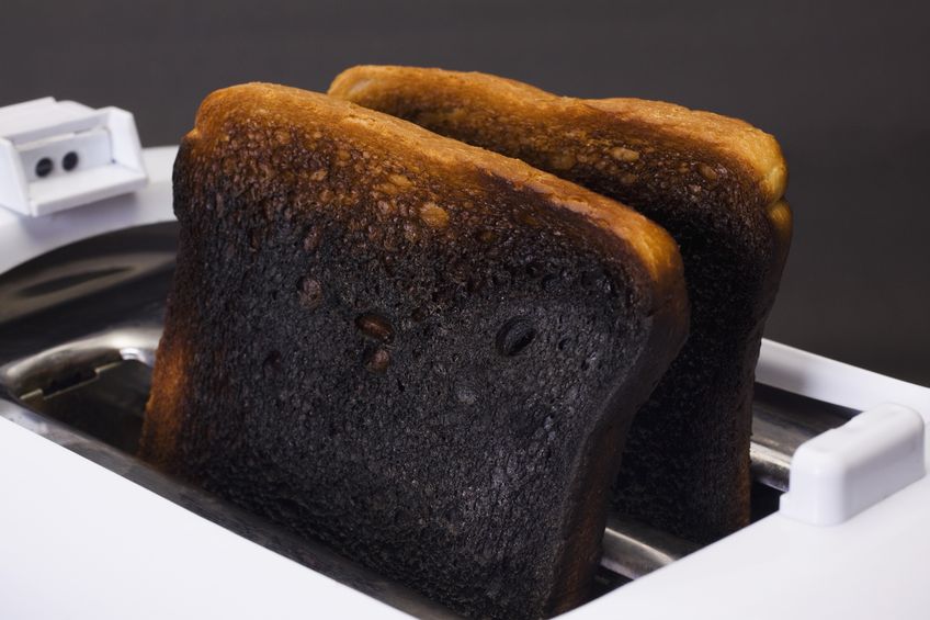 Deoderize your kitchen from the burnt toast and food smells as part of spring cleaning. 