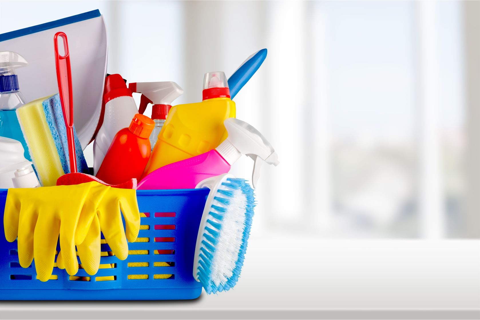 Cleaning your home is essential for staying organized. 