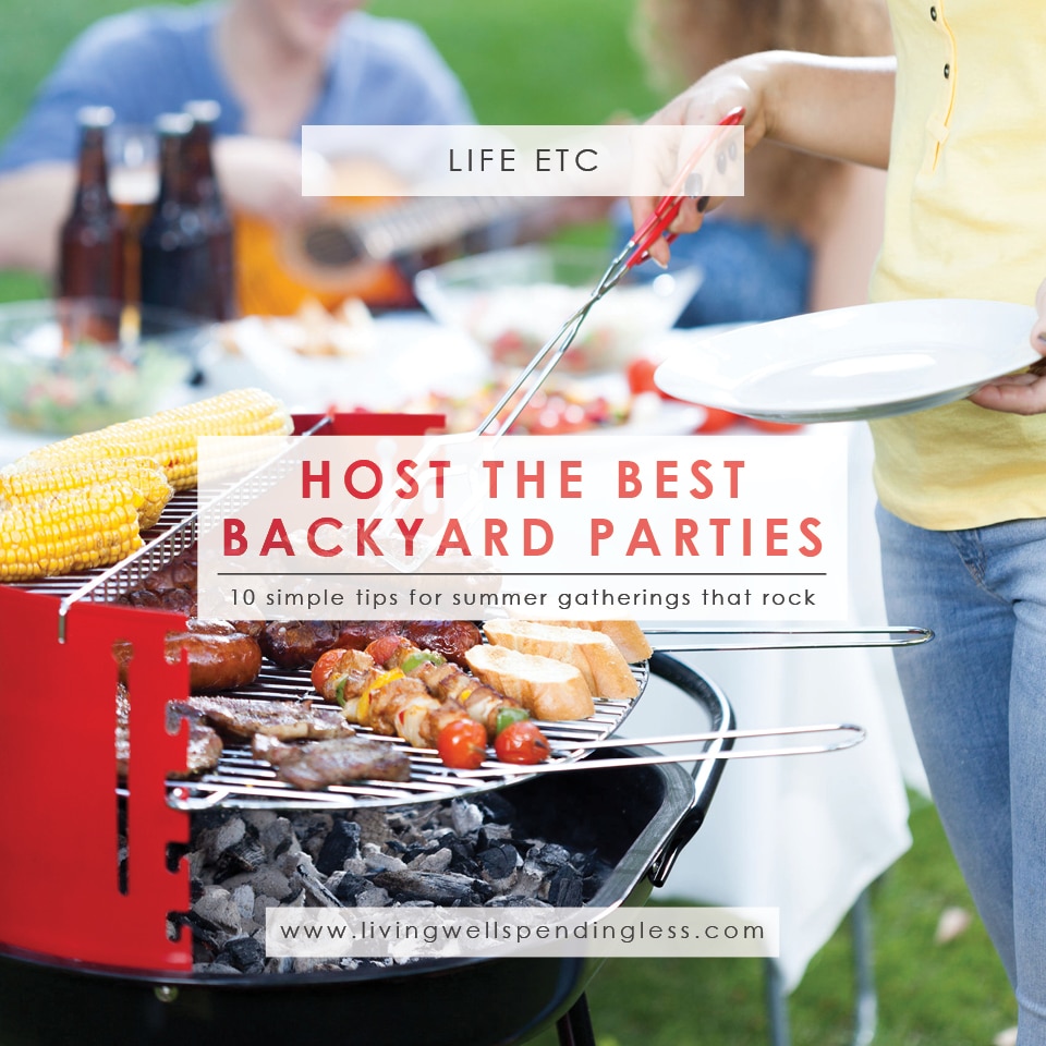 Summer Parties | Backyard Party Tips | How to Host a Summer Party 