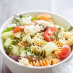 Simple Greek Pasta Salad | Meatless Meals | Side Dishes | Food Made Simple | Summer Cooking | Easy Pasta Recipes