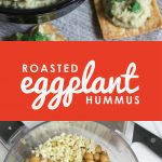 Craving a taste of the Mediterranean? This Roasted Eggplant Hummus is absolutely delicious and super easy to make (not to mention packed with healthy protein!) With just 6 ingredients and in about an hour you have a tasty side dish or appetizer that everyone will love!