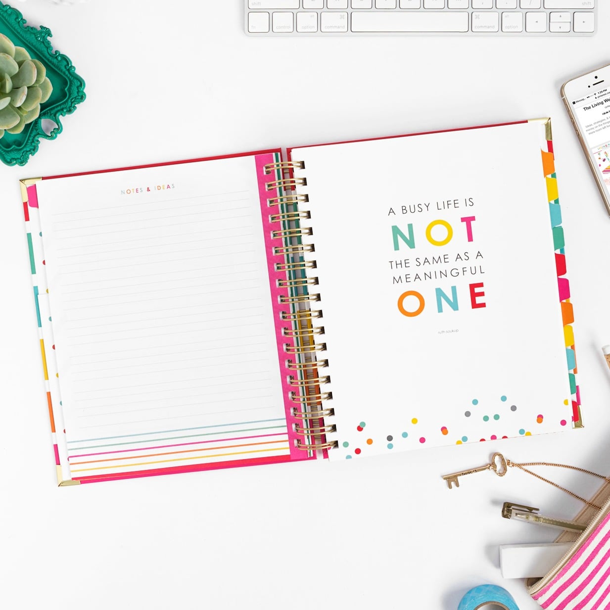 Keep Your Life on Track All Year Long | The Living Well Planner® | The Only Planner You Will Ever Need | Organize Your Life