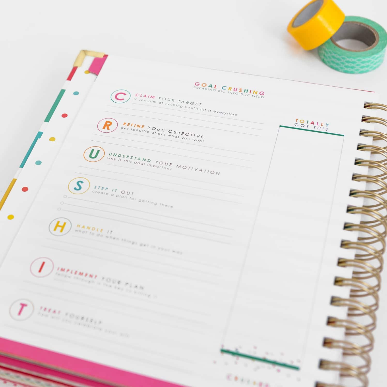 Keep Your Life on Track All Year Long | The Living Well Planner® | The Only Planner You Will Ever Need | Organize Your Life