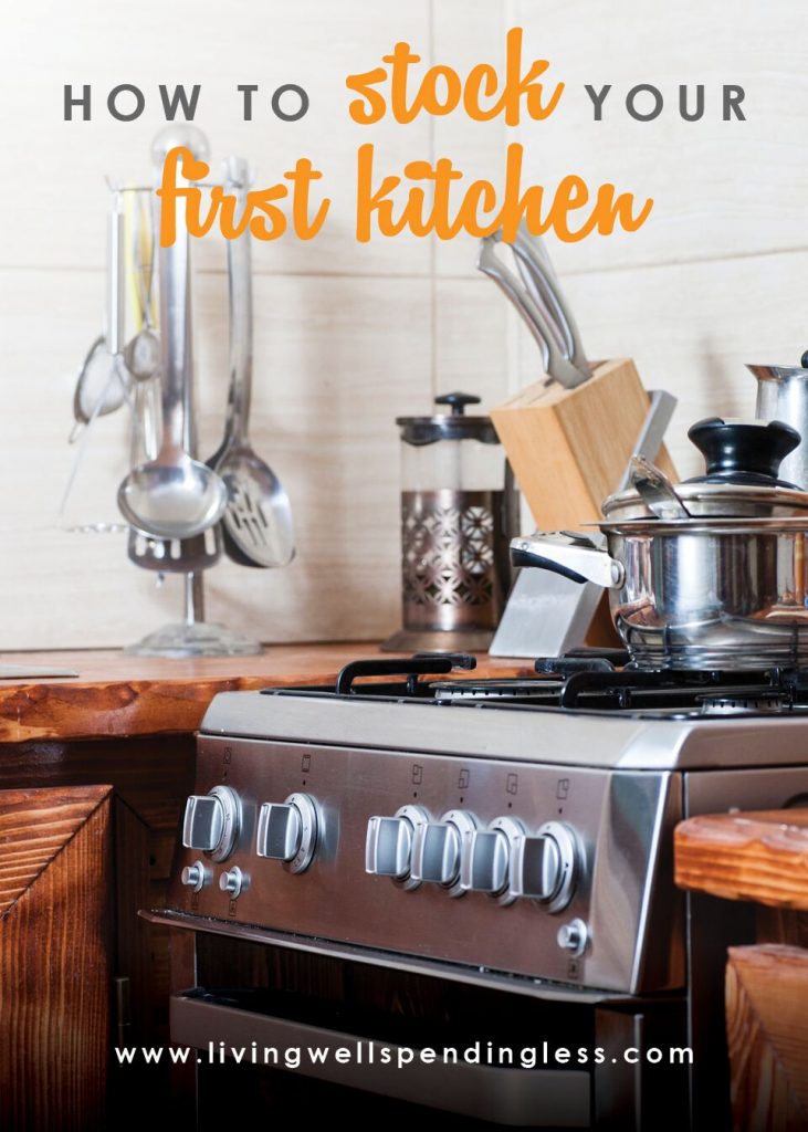 Kitchen Basics | Life Tips | How to Set Up a Kitchen | First Kitchen Must Haves | Home 101 via @lwsl