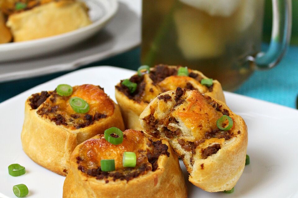 Sloppy Joe Pinwheels