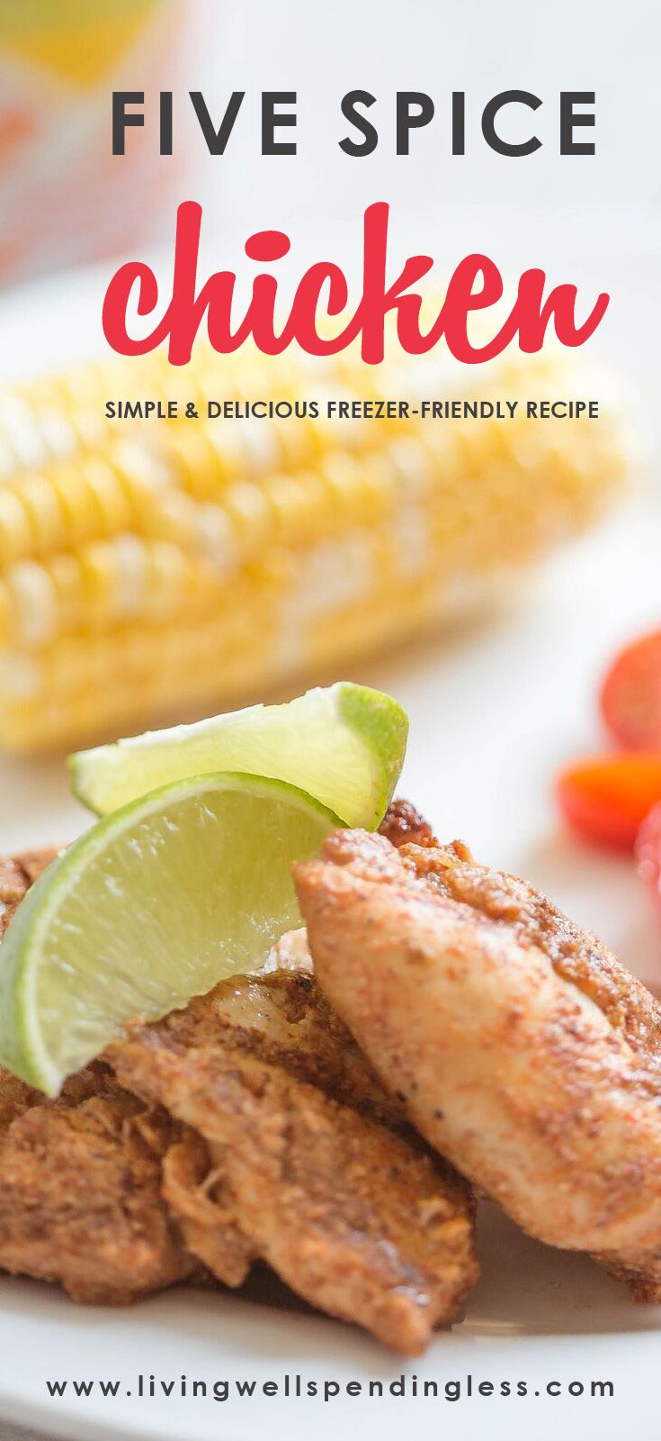 5 Spice Grilled Chicken | Simple Chicken Recipe | Food Made Simple | Freezer Friendly Recipe