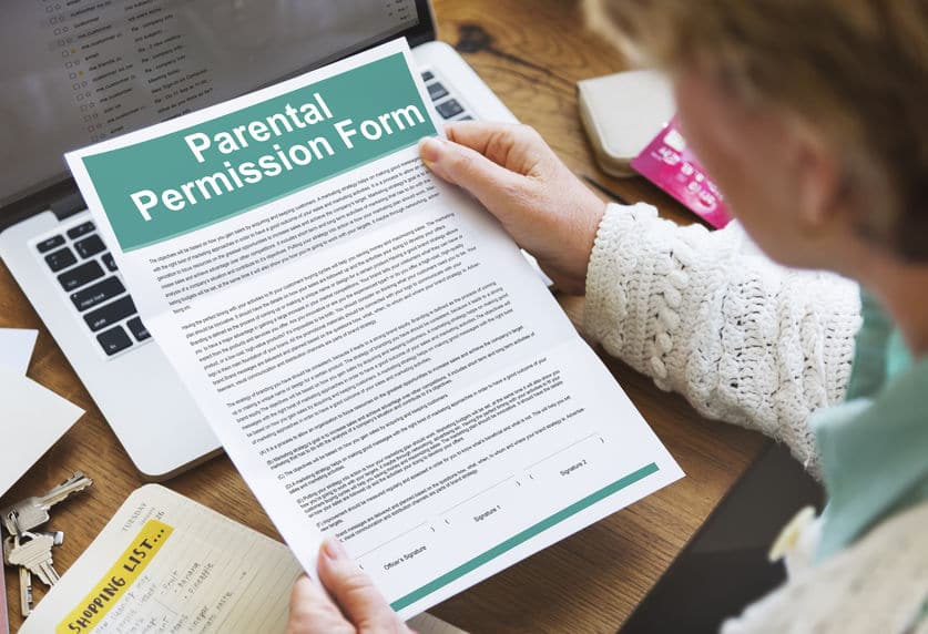 Turning it parental permission forms on time is a helpful way to support your child's teacher. 