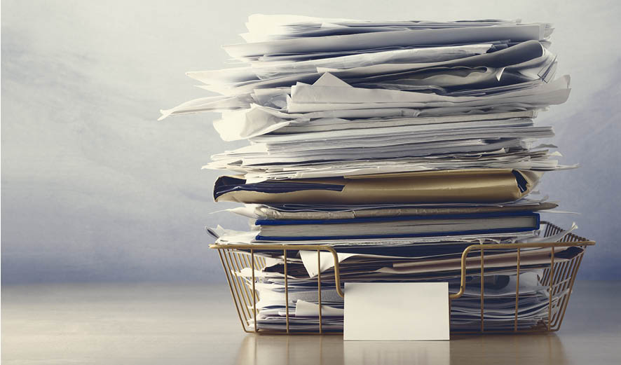 How to Banish Your Paper Piles For Good