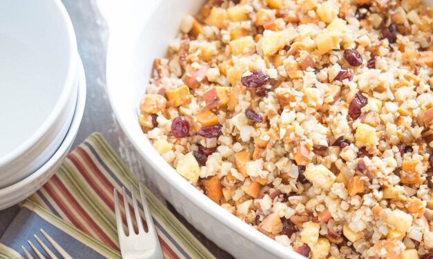 Cauliflower and Pecan Stuffing