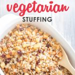 Cauliflower and Pecan Stuffing | Vegetarian Side Dish for Thanksgiving | Vegetarian Recipe | Food Made Simple | Holiday Recipe | Unique Holiday Meals | Thanksgiving Side Dishes