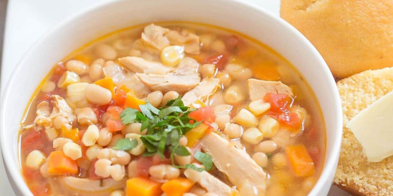 Spicy Chicken and Bean Soup