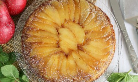 Caramelized Pear Upside-Down Cake