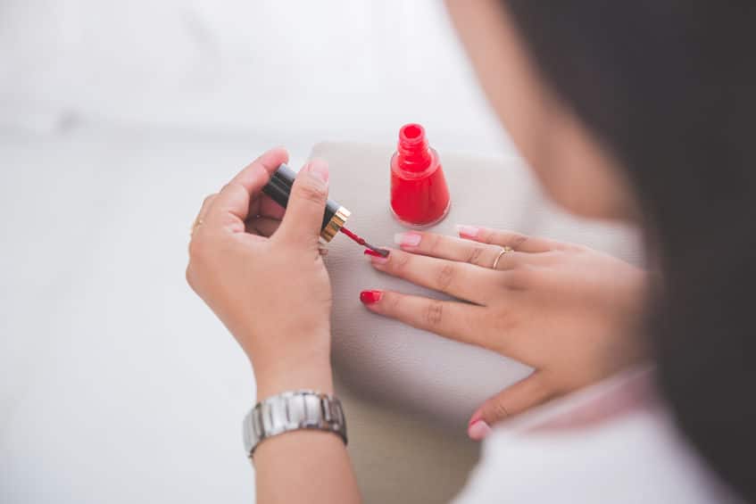 Pamper yourself with a self-mani when you have a few extra minutes