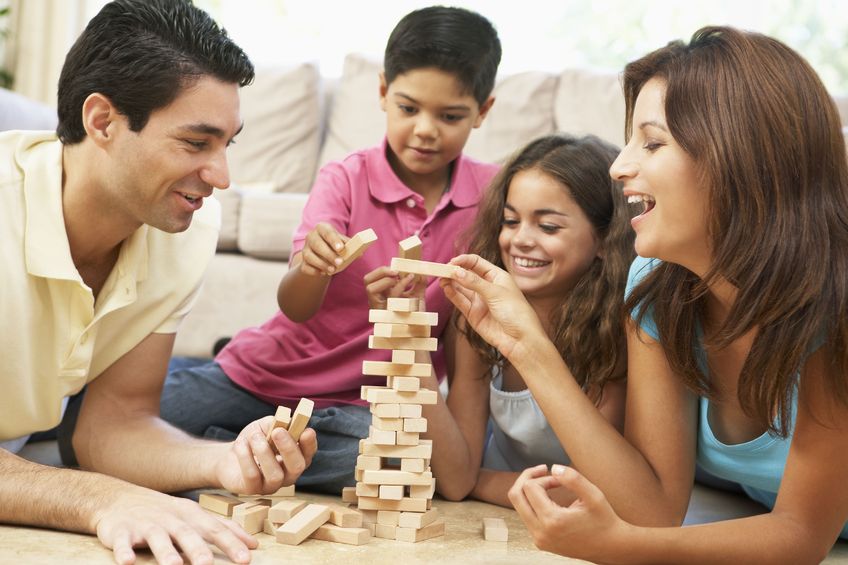 Schedule quality time with family to relax after the holidays. 